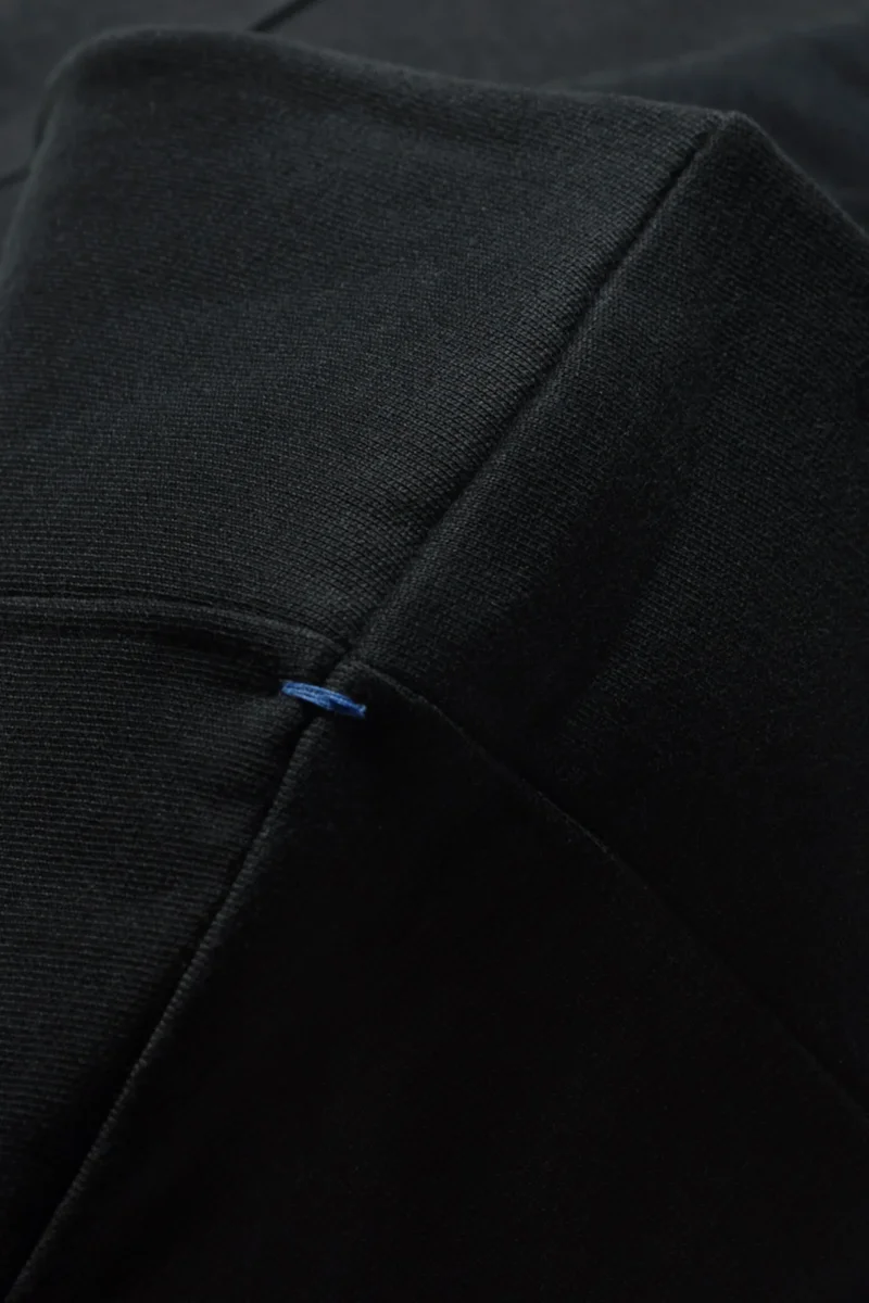 HOOD SCARF | cotton black – Bild 5