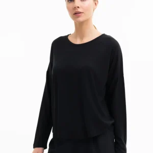 PREMIUM LONGSLEEVE LOOSE FIT | Tencel™ wool mix black