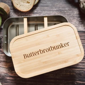 Brotdose Edelstahl - Butterbrotbunker