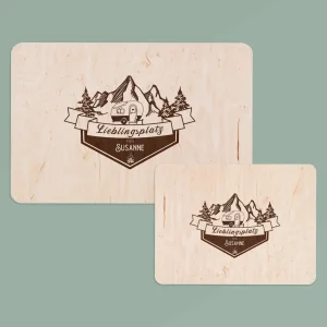 Eurokistendeckel aus Holz - Lieblingsplatz