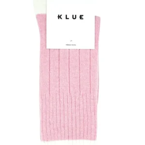 PREMIUM SOCKS | Merino wool pastel pink & white 36-40