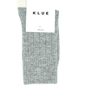 PREMIUM SOCKS | Merino wool dusty grey & white 36-40