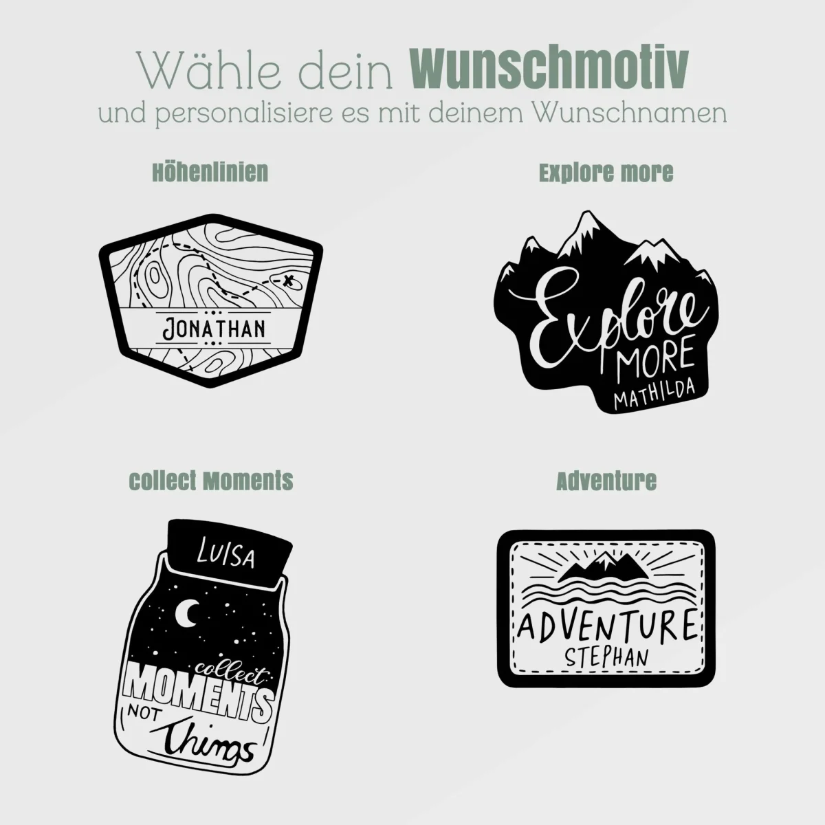 Journal aus echtem Leder - Reisemotive + Wunschname – Bild 5